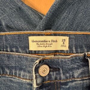 Abercrombie & Fitch Denim Ultra High Rise Jeans